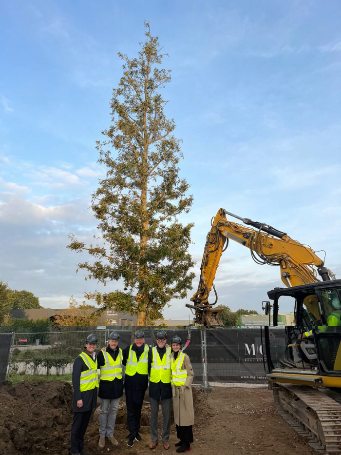 MG Park Sint-Katelijne-Waver I First Column Placement I Tree Planting