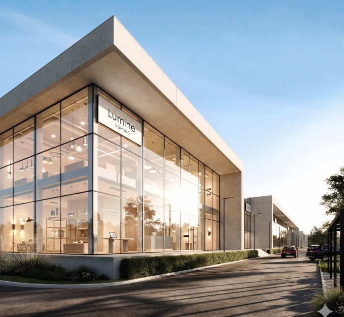 MG Salyx Business Park: nieuwbouw showroomunits